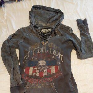 Affliction Hooded Thermal